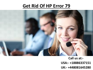 Get Rid Of HP Error 79