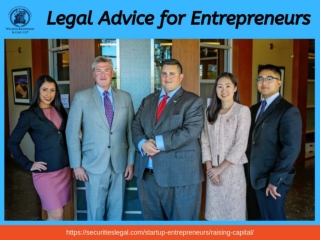 Legal Advice for Entrepreneurs