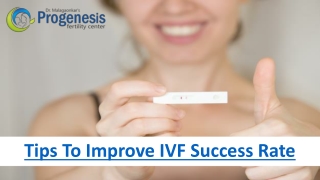 Tips to improve IVF success rate