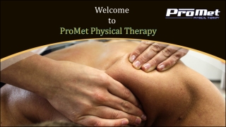 Center of Physical Therapy in Nassau County for Sports Injury - ProMet