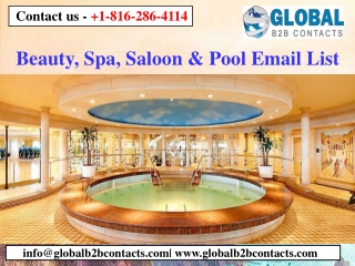 Beauty, Spa, Saloon & Pool Email List