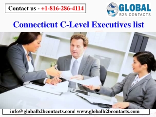 Connecticut C-Level Executives List