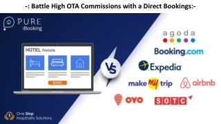 Battle High OTA Commissions with a Direct Bookings - Pure Automate Presentation
