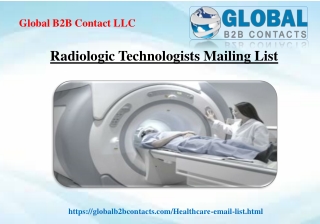 Radiologic Technologists Mailing List