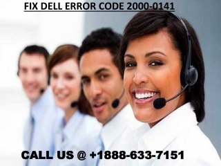 Fix Dell Error Code 2000-0141