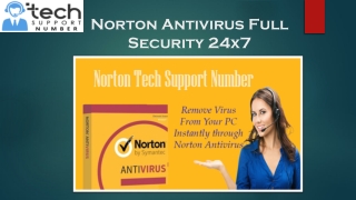 Norton Antivirus Technical Helpline Number