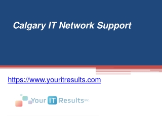 Calgary IT Network Support - www.youritresults.com