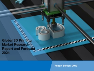 3D Printing Market: Overview, Industry Top Manufactures, Market Size, Opportunities and Forecast by 2024