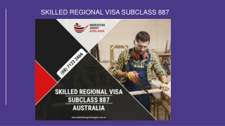 SKILLED REGIONAL VISA SUBCLASS 887