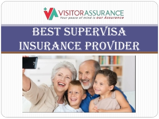 Best Super visa Insurance Provider