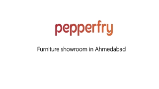 Furniture showroom in Ahmedabad