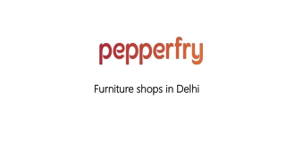 Furniture shops in Delhi