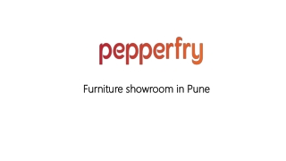 Furniture showroom in Pune