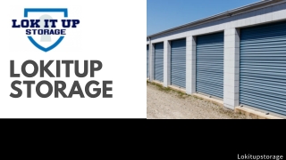 Sapulpa Storage Units - Lokitup Storage