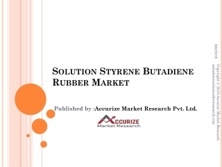 Solution Styrene Butadiene Rubber Market