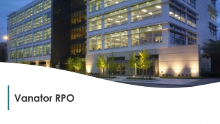 Why Choose Vanator RPO Services ?