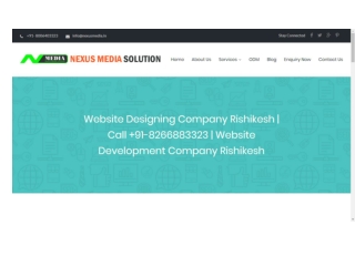 Website Designing Company Rishikesh