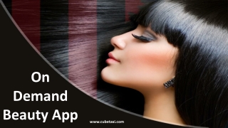 On Demand Beauty Service App