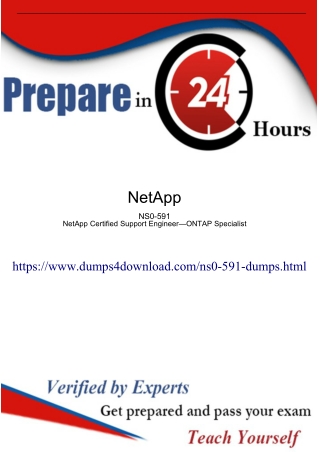 Netapp NS0-591 Exam Dumps Free Download - Dumps4download