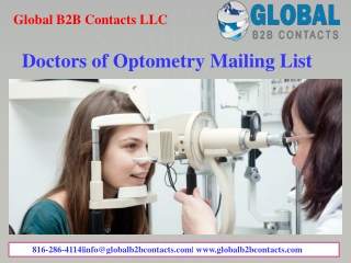 Doctors of Optometry Mailing List