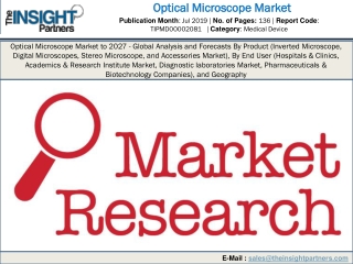 Optical Microscope Market is expected to grow over the Forecast 2019-2027 Due to Inverted microscope segment