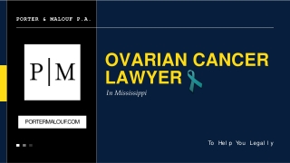 Talcum Powder Lawyers - File Ovarian Cancer Lawsuit Today