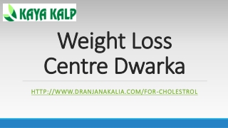 Weight Loss Centre Dwarka-Dr Anjana Kalia