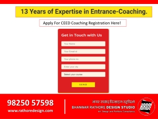 Ceed coaching institute in pune