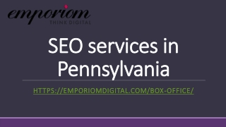 SEO services in Pennsylvania-Emporiomdigital