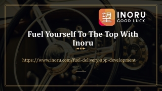 Fuel Yourself To The Top With Inoru
