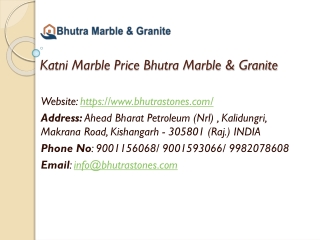 Katni Marble Price Bhutra Marble & Granite