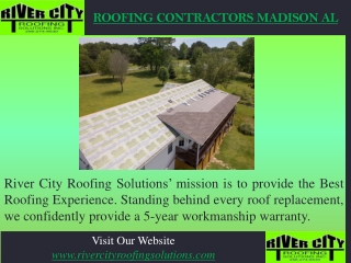 Roofing Contractors Madison AL