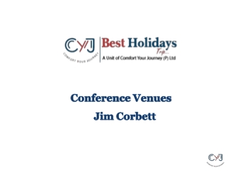 Conference venues near Jim Corbett | Conference halls in Jim Corbett