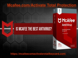 Mcafee Activate Total Protection