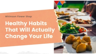 Changing Your Habits for Better Health | Foodology Inc.