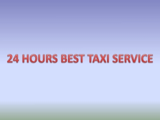 Taxi Service in Panipat