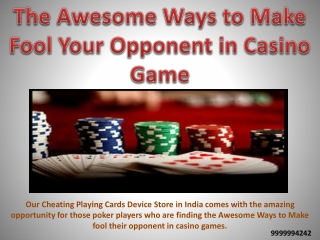 Playing Cards Devices in Delhi