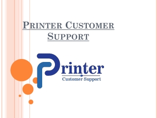 HP Printer Customer Support