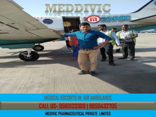 Sufferer Transported from Kolkata to Delhi by Medivic ICU Air Ambulance