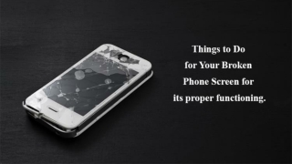 Fix Your Broken Screen for Proper Functioning and to Avoid the Drawbacks.