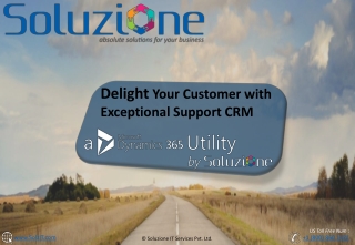 Microsoft Dynamic 365 CRM for Customer Support
