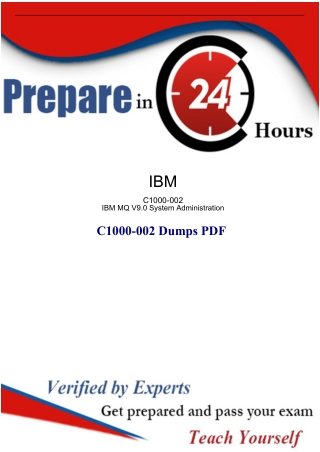 C1000-002 Dumps4download - Pass IBM C1000-002 Exam With IBM