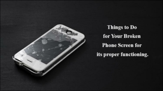 Fix Your Broken Screen for Proper Functioning and to Avoid the Drawbacks.