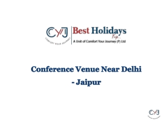 Conference Venues Options Near Delhi | Conference Venues Near Delhi
