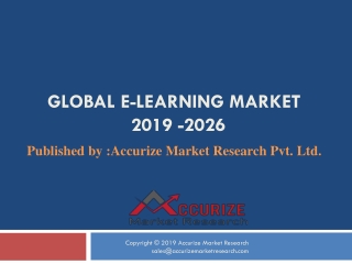 E-learning market