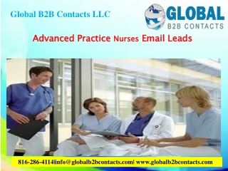 Advanced Practice Nurses Email Leads