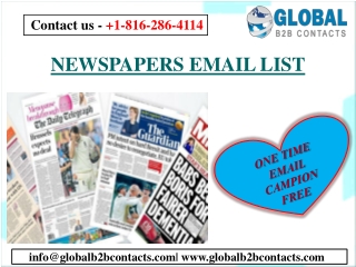 NEWSPAPERS EMAIL LIST