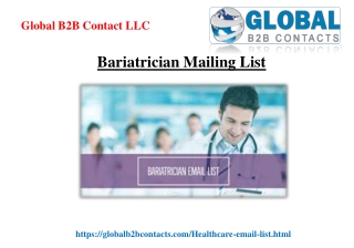 Bariatrician Mailing List