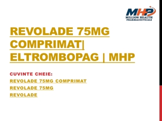 Revolade 75mg tablets | Eltrombopag | MHP