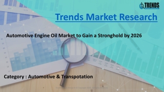 Automotive Engine Oil Market